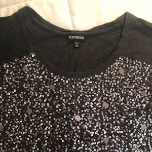 EXPRESS Sequin Top ✨ NEW CONDITION